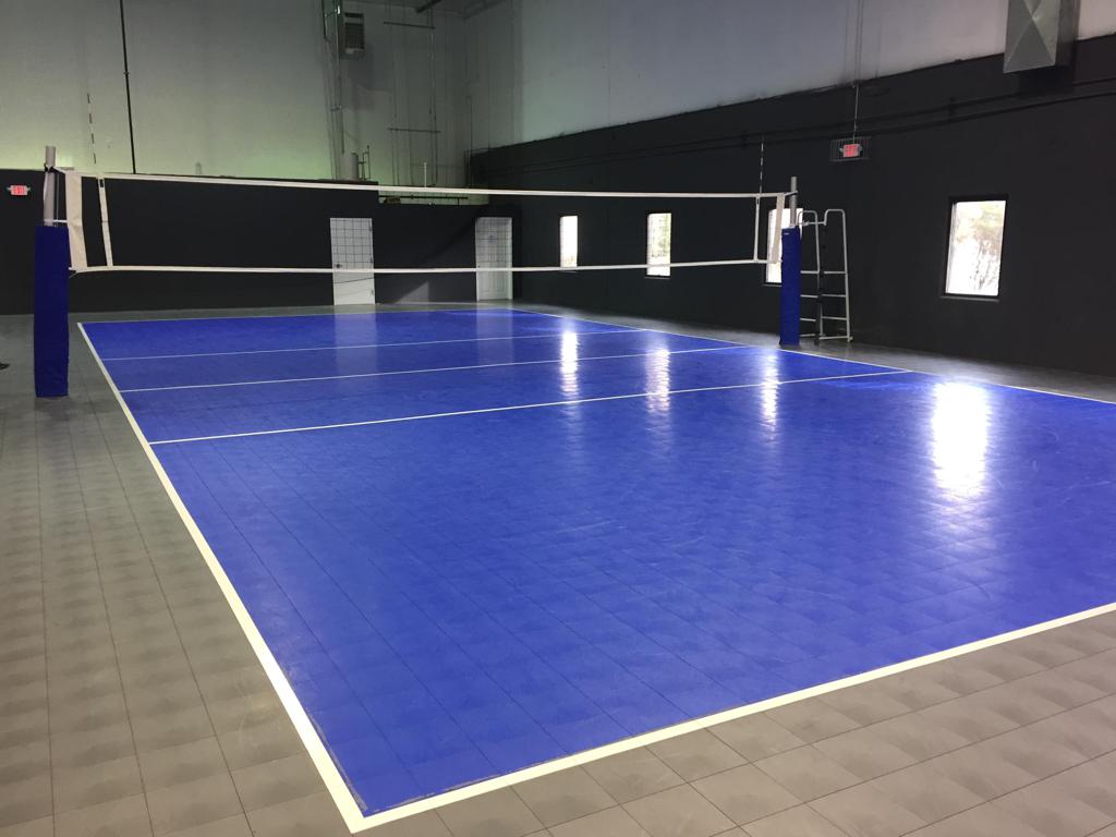Image of volleyball court
